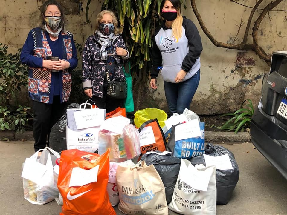 Donación a merendero comunitario- Iglesia Caacupé